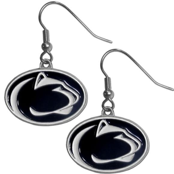 NCAA Siskiyou Sports Womens Penn State Nittany Lions Dangle Earrings One Size - Picture 2 of 2